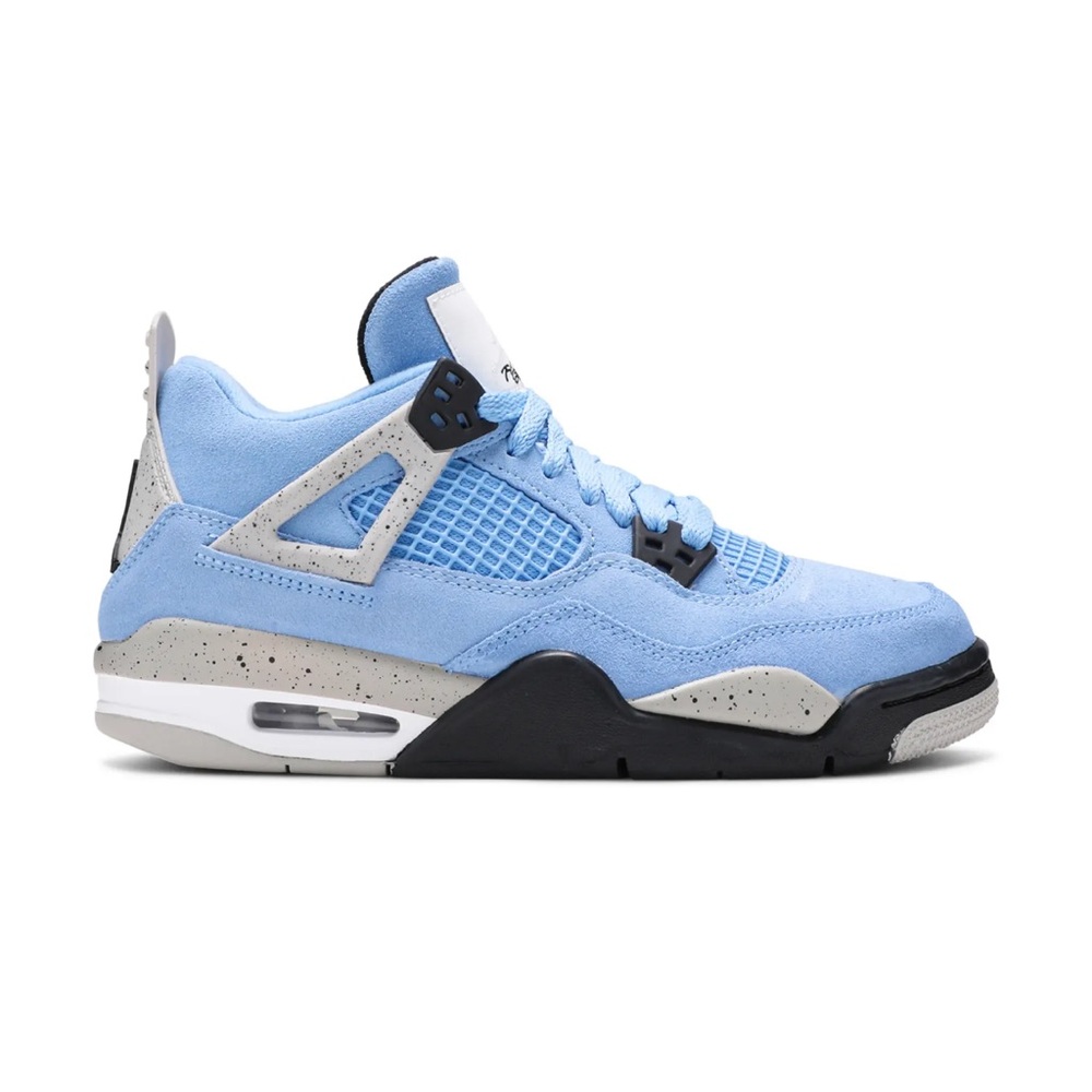 Blue and Gray Sneakers